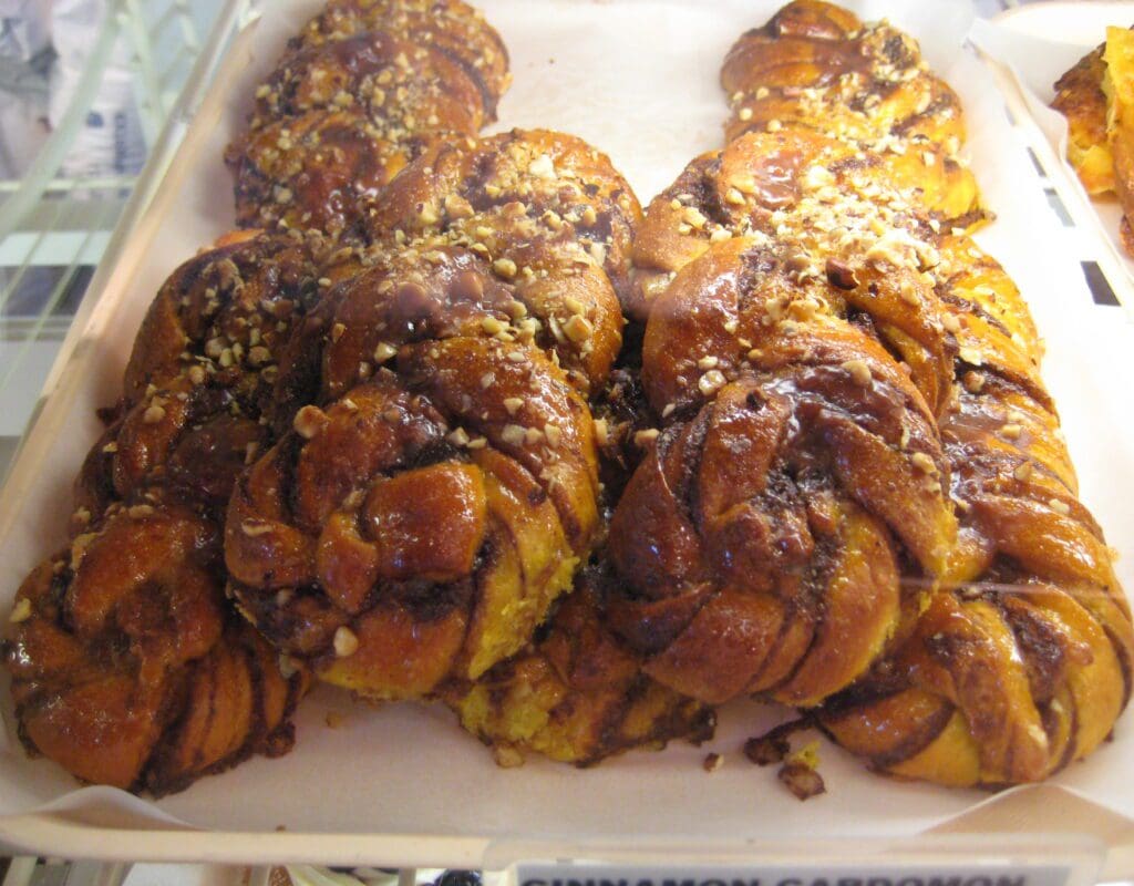 hand pies from Piroshky Piroshky in Pike Place Market